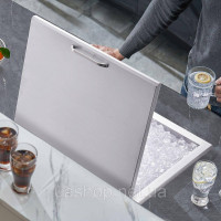 Vevor 312028 Льодоохолоджувач Drop-in Ice Chest, контейнер для льоду, нержавіюча сталь, 82,6 л, 710x406x437 мм Vevor 312028 Льодоохолоджувач Drop-in Ice Chest, контейнер для льоду, нержавіюча сталь, 82,6 л, 710x406x437 мм
