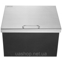 Vevor 312028 Льодоохолоджувач Drop-in Ice Chest, контейнер для льоду, нержавіюча сталь, 82,6 л, 710x406x437 мм Vevor 312028 Льодоохолоджувач Drop-in Ice Chest, контейнер для льоду, нержавіюча сталь, 82,6 л, 710x406x437 мм