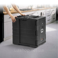 Vevor 312550 Ізольований контейнер для харчових контейнерів, фронтальне завантаження, контейнер для кейтерингу, штабелюється, 77,6 Vevor 312550 Ізольований контейнер для харчових контейнерів, фронтальне завантаження, контейнер для кейтерингу, штабелюється, 77,6