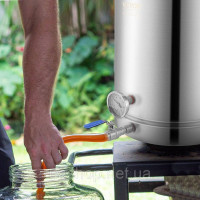 Vevor 312130 Система пивоваріння Brewing Kettle, домашня система пивоваріння, 60,57 л, термометр, бродильний горщик