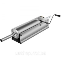 Vevor 312232 Наповнювач для ковбас 7 л М'ясорубка Ковбасна машина Наповнювач для ковбас Горизонтальний розпилювач для ковбас з