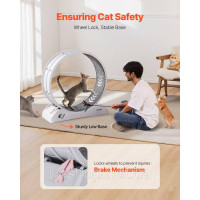 Vevor 313594 Бігова доріжка cat treadmill cat treadmill 80x34x85cm для котів до 4 кг Vevor 313594 Бігова доріжка cat treadmill cat treadmill 80x34x85cm для котів до 4 кг