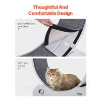 Vevor 313594 Бігова доріжка cat treadmill cat treadmill 80x34x85cm для котів до 4 кг Vevor 313594 Бігова доріжка cat treadmill cat treadmill 80x34x85cm для котів до 4 кг