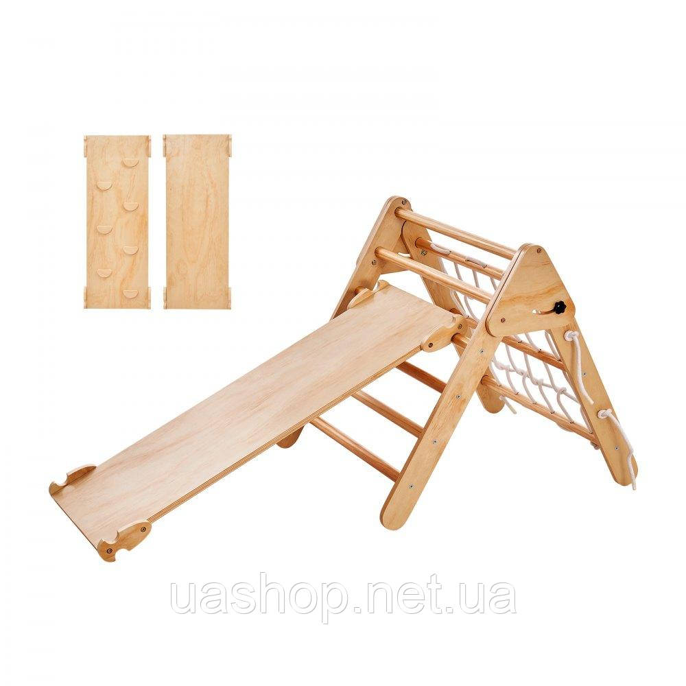 Vevor 314696 Pikler Трикутник 4 в 1 Монтессорі Іграшка для лазіння малюків 1-3 років
