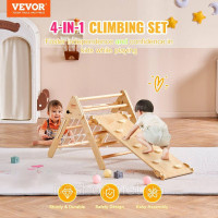 Vevor 314696 Pikler Трикутник 4 в 1 Монтессорі Іграшка для лазіння малюків 1-3 років Vevor 314696 Pikler Трикутник 4 в 1 Монтессорі Іграшка для лазіння малюків 1-3 років