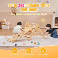 Vevor 314696 Pikler Трикутник 4 в 1 Монтессорі Іграшка для лазіння малюків 1-3 років Vevor 314696 Pikler Трикутник 4 в 1 Монтессорі Іграшка для лазіння малюків 1-3 років