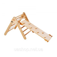 Vevor 314696 Pikler Трикутник 4 в 1 Монтессорі Іграшка для лазіння малюків 1-3 років Vevor 314696 Pikler Трикутник 4 в 1 Монтессорі Іграшка для лазіння малюків 1-3 років