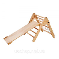 Vevor 314696 Pikler Трикутник 4 в 1 Монтессорі Іграшка для лазіння малюків 1-3 років Vevor 314696 Pikler Трикутник 4 в 1 Монтессорі Іграшка для лазіння малюків 1-3 років