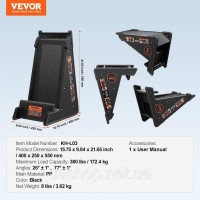 Vevor 316036 Вирівнювач сходів стабілізатор сходів Steighopfer Нівелір 172 кг