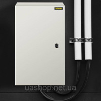 Vevor 316459 Шафа управління з вуглецевої сталі Розподільна шафа Промисловий корпус 50x30x25 см Блок управління IP66 & NEMA Vevor 316459 Шафа управління з вуглецевої сталі Розподільна шафа Промисловий корпус 50x30x25 см Блок управління IP66 & NEMA