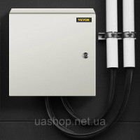 Vevor 316476 Розподільна шафа NEMA промислова, 40 x 40 x 15 см Сталева розподільна шафа NEMA 4X, водонепроникна та пилонепроникна
