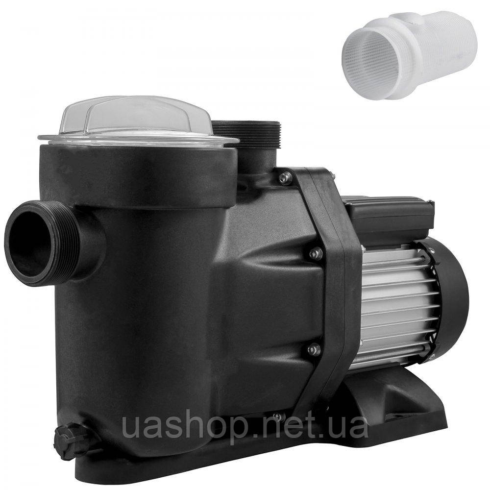 Vevor 316732 Насос для басейну 750 Вт 1 Ps Насоси для басейну Макс. Швидкість потоку 19200 л/год Насос фільтра Частота обертання