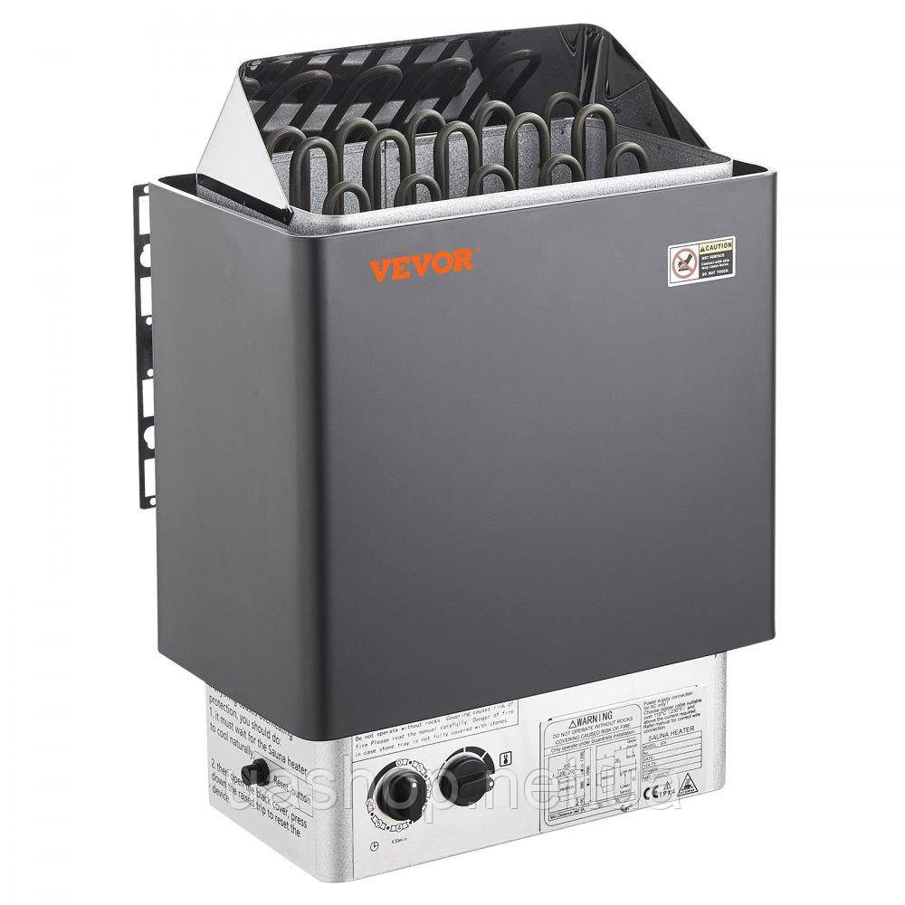 Vevor 317364 Каменка 8кВт 8-12м³ Камінка для сауни Spa вбудоване управління з таймером