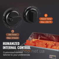 Vevor 317364 Каменка 8кВт 8-12м³ Камінка для сауни Spa вбудоване управління з таймером