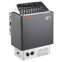 Vevor 317364 Каменка 8кВт 8-12м³ Камінка для сауни Spa вбудоване управління з таймером