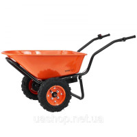 Vevor 317669 тачка транспортна тачка будівельна тачка штовхач 260кг 167х76х78см Vevor 317669 тачка транспортна тачка будівельна тачка штовхач 260кг 167х76х78см