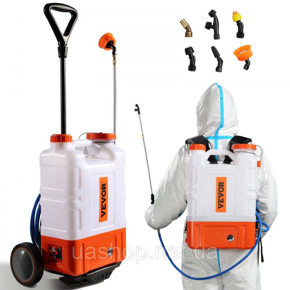 Vevor 317805 Backpack Sprayer Садовий обприскувач з резервуаром 15 л 0-94 PSI