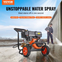 Vevor 318178 Бензиновий мийний апарат високого тиску 4400 PSI 15 л/хв 4 галони за хвилину з комплектом 5 насадок для автомобілів