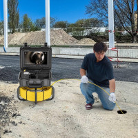 Vevor 318300 Камера для труб 30 м, камера для огляду каналізації, екран 23 см, 36-кратне збільшення Vevor 318300 Камера для труб 30 м, камера для огляду каналізації, екран 23 см, 36-кратне збільшення