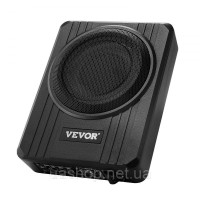 Vevor 310106 Автомобільний сабвуфер для підсидіння, 400 Вт, 203 мм, тонкий, з блоком живлення, підсистемою з вбудованим