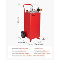 Vevor 310757 Ручний насос для паливних каністр 114L Vevor 310757 Ручний насос для паливних каністр 114L
