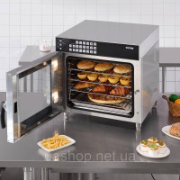 Vevor 311888 Конвекційна піч Професійний тостер Baker з нержавіючої сталі 58 л