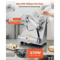 Vevor 312247 Електричний прес для піци з платформою для пресування тіста 355,6 мм, автоматичний прес для хліба з нержавіючої сталі Vevor 312247 Електричний прес для піци з платформою для пресування тіста 355,6 мм, автоматичний прес для хліба з нержавіючої сталі