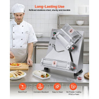Vevor 312247 Електричний прес для піци з платформою для пресування тіста 355,6 мм, автоматичний прес для хліба з нержавіючої сталі Vevor 312247 Електричний прес для піци з платформою для пресування тіста 355,6 мм, автоматичний прес для хліба з нержавіючої сталі