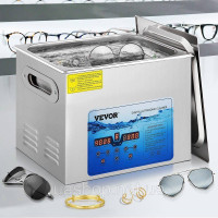 Vevor 313445 Ультразвуковий очищувач Ультразвуковий очищувач 15л 36-40КГц 35x32x28см Vevor 313445 Ультразвуковий очищувач Ультразвуковий очищувач 15л 36-40КГц 35x32x28см