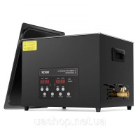 Vevor 313476 Ультразвукова очищувальна машина 15L з опаленням кошика та таймером 360 Вт