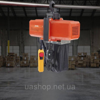 Vevor 314047 Таль ланцюгова електрична 1-фазна таль вантажопідйомність 499 кг Хід лебідки 4,5 м