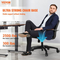Vevor 315075 Base Турнікет Хром Φ710мм Поворотна основа крісла 1134кг Чорний