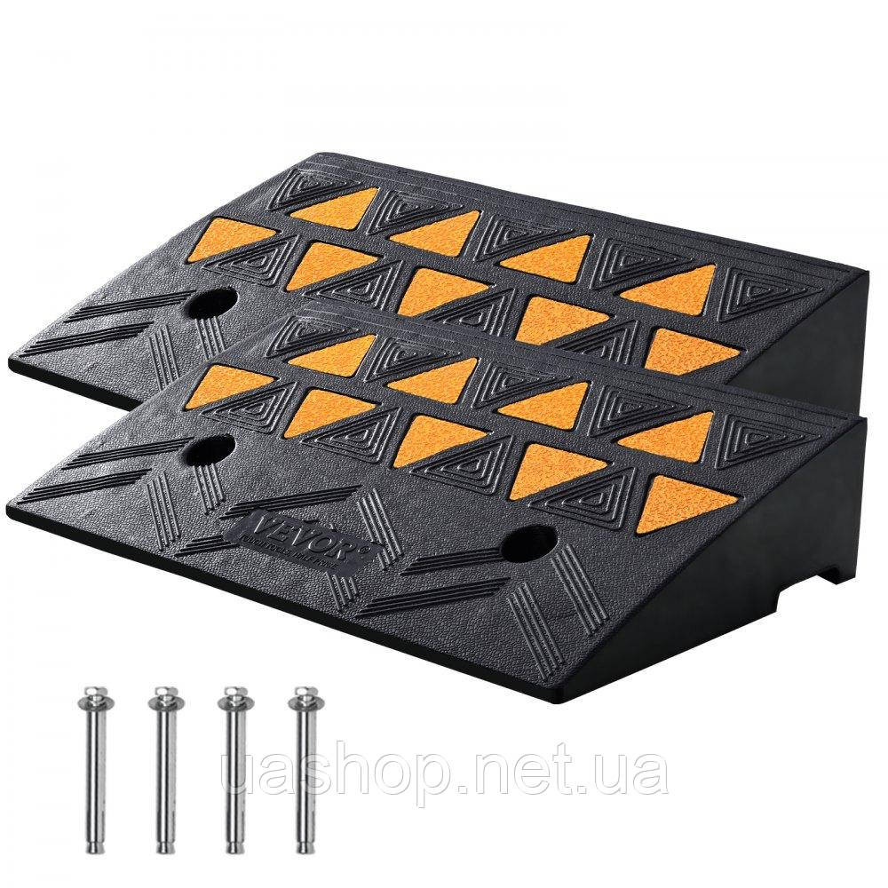 Vevor 314226 Гумовий пандус 2x з порогом 50x32x11 см 5T