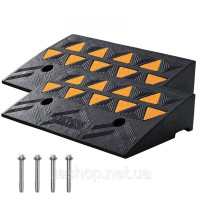 Vevor 314226 Гумовий пандус 2x з порогом 50x32x11 см 5T Vevor 314226 Гумовий пандус 2x з порогом 50x32x11 см 5T