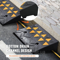 Vevor 314226 Гумовий пандус 2x з порогом 50x32x11 см 5T Vevor 314226 Гумовий пандус 2x з порогом 50x32x11 см 5T