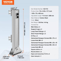 Vevor 316035 Вирівнювач ніг драбинний стабілізатор 185x75x450 мм 250 кг Vevor 316035 Вирівнювач ніг драбинний стабілізатор 185x75x450 мм 250 кг