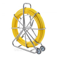 Vevor 316518 Fish Tape Скловолоконна допомога для витягування Стрічка для витягування Стрічка для витягування Спіраль 200x7,9 мм