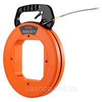 Vevor 316526 Стрічка для натягування Pulling Aid Pulling Tape, спіральна, 60,96 м x 4,7 мм, скловолокнистий кабель