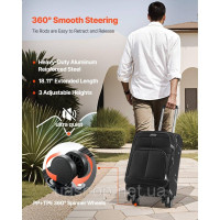 Vevor 316583 Розширювана валіза з м'якими боковинами та коліщатками Spinner Wheels (400 x 285 x 620 мм), тканинна валіза для Vevor 316583 Розширювана валіза з м'якими боковинами та коліщатками Spinner Wheels (400 x 285 x 620 мм), тканинна валіза для