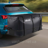 Vevor 310077 Багажна сумка для фаркопа з водонепроникного ПВХ 840D (0,85 м³), багажна сумка для зберігання на вантажній площі Vevor 310077 Багажна сумка для фаркопа з водонепроникного ПВХ 840D (0,85 м³), багажна сумка для зберігання на вантажній площі