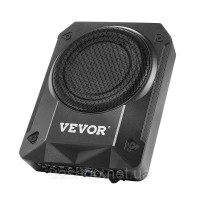 Vevor 310108 Автомобільний сабвуфер для встановлення під сидінням, 800 Вт, 203 мм, тонкий, з блоком живлення, підсистемою з Vevor 310108 Автомобільний сабвуфер для встановлення під сидінням, 800 Вт, 203 мм, тонкий, з блоком живлення, підсистемою з