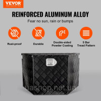 Vevor 310831 Ящик для інструментів для причепа 990 x 419 x 305 мм, ящик для інструментів для причепа з алюмінієвого сплаву з