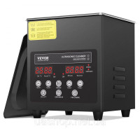 Vevor 313473 Ультразвукова машина для чищення 2L з нагрівачем кошика та таймером 60 Вт Vevor 313473 Ультразвукова машина для чищення 2L з нагрівачем кошика та таймером 60 Вт