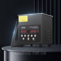 Vevor 313473 Ультразвукова машина для чищення 2L з нагрівачем кошика та таймером 60 Вт Vevor 313473 Ультразвукова машина для чищення 2L з нагрівачем кошика та таймером 60 Вт
