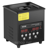 Vevor 313473 Ультразвукова машина для чищення 2L з нагрівачем кошика та таймером 60 Вт Vevor 313473 Ультразвукова машина для чищення 2L з нагрівачем кошика та таймером 60 Вт