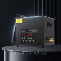 Vevor 313474 Ультразвукова мийна машина 10 л з нагрівачем кошика та таймером 240 Вт Vevor 313474 Ультразвукова мийна машина 10 л з нагрівачем кошика та таймером 240 Вт