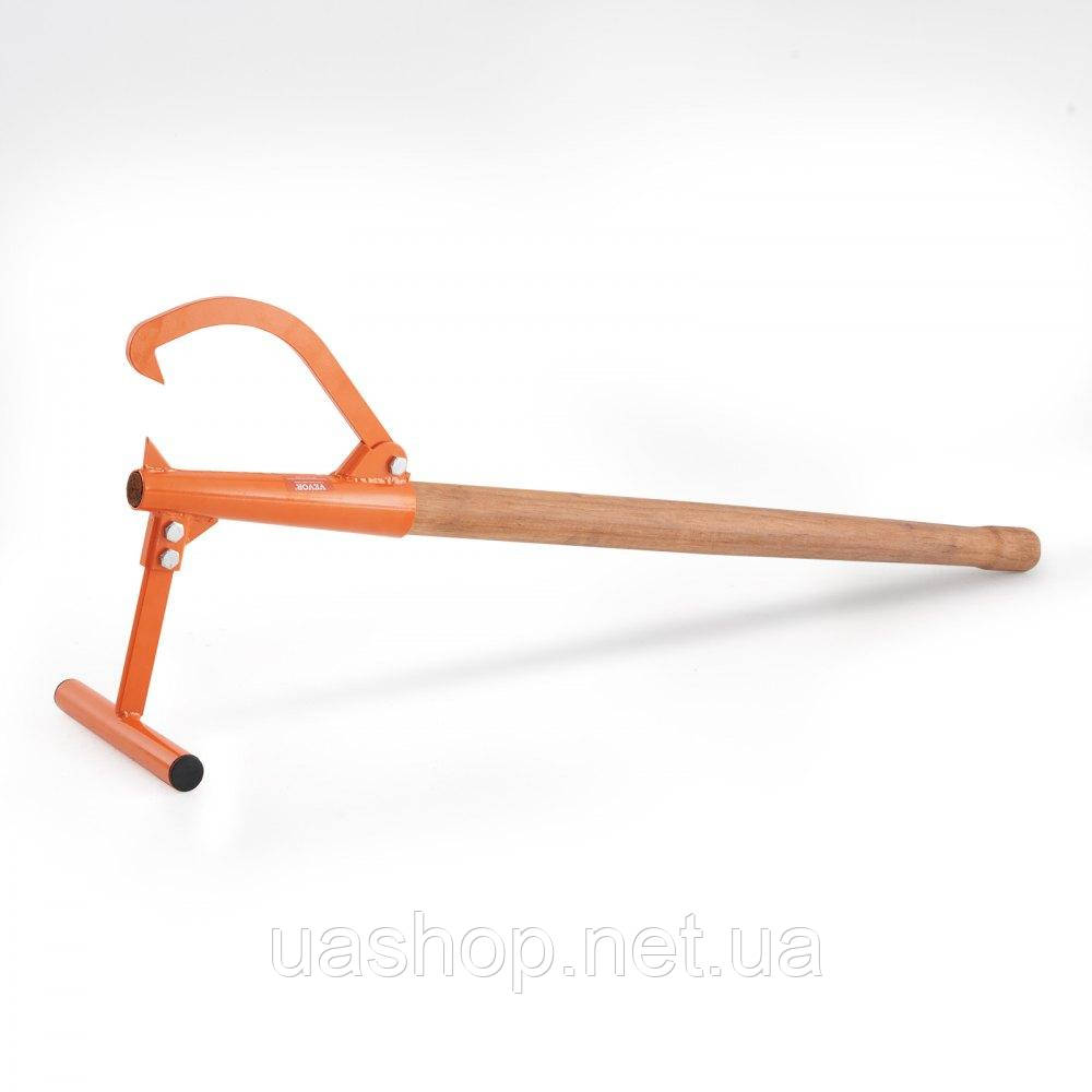 Vevor 313789 Лісопідйомник 1180мм Лісовий гак Токарний пристрій для валки колод φ38см