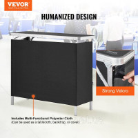 Vevor 315216 Переносна виставкова стійка Виставкова стійка, 975 x 385 x 870 мм Виставкова підставка Виставкова підставка,