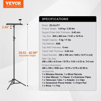 Vevor 315374 Підставка для проектора Підставка для проектора Підставка для ноутбука Регульована 685-1600 мм Vevor 315374 Підставка для проектора Підставка для проектора Підставка для ноутбука Регульована 685-1600 мм