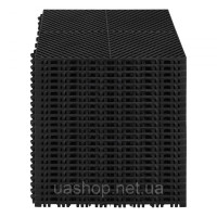 Vevor 315781 24 x дренажний мат плитка для підлоги 415x415 мм 17,6 мм